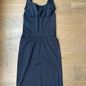 Shapellx Shapewear XL/XXL Black Tummy Control Tank Dress